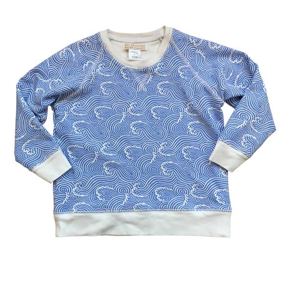 TBBC Crewneck Cassidy Sweatshirt in Ocean Waves - Picture 7 of 7